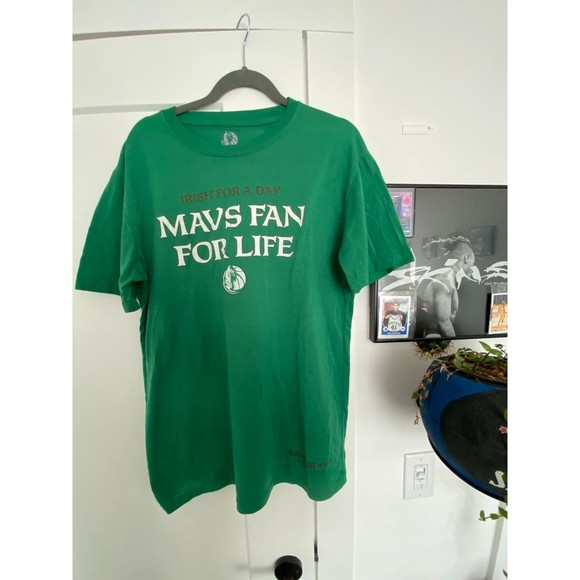 Vintage Dallas Mavericks St. Patricks Day Shirt - Picture 1 of 4
